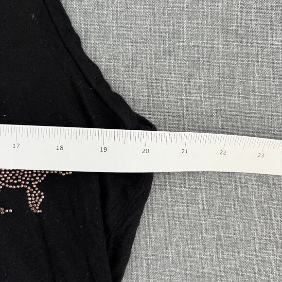 (2for$10) Forever 21 Black Leopard Studded Sleeveless Tank Top - Picture 5 of 8